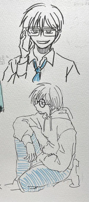 落書き 男性