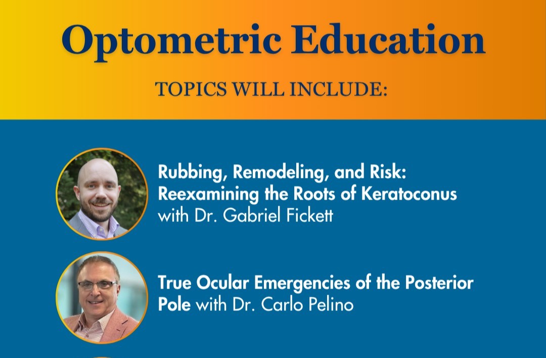 Join us for Optometric Education on September 28 at the Elkins Park campus. This program is COPE accredited for 6 Continuing Education credits.

Space is limited - register today: ow.ly/UfQT50WAerc

#salusatdrexel #drexeluniversity #continuingeducation #optometry