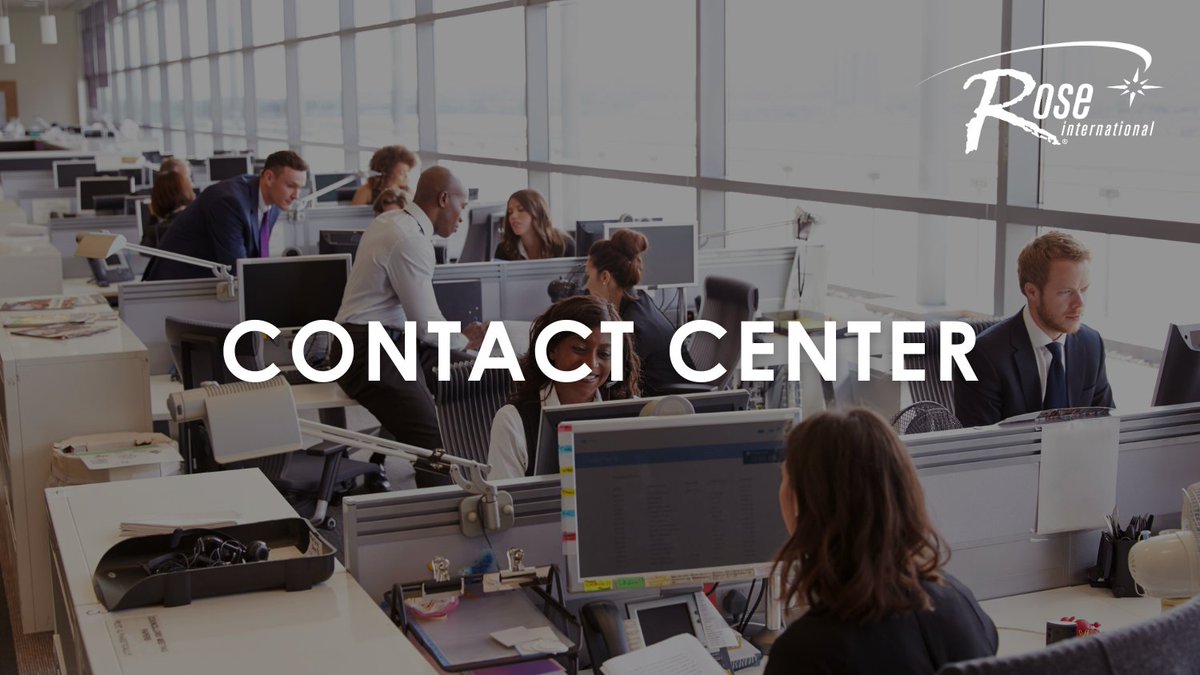 #RoseInt has vast experience and capabilities via our Contact Center solution. This customizable solution covers simple staffing of personnel to complete turnkey management. Find more information at roseint.com/ContactCenter.…. #PeopleMakingItHappen
