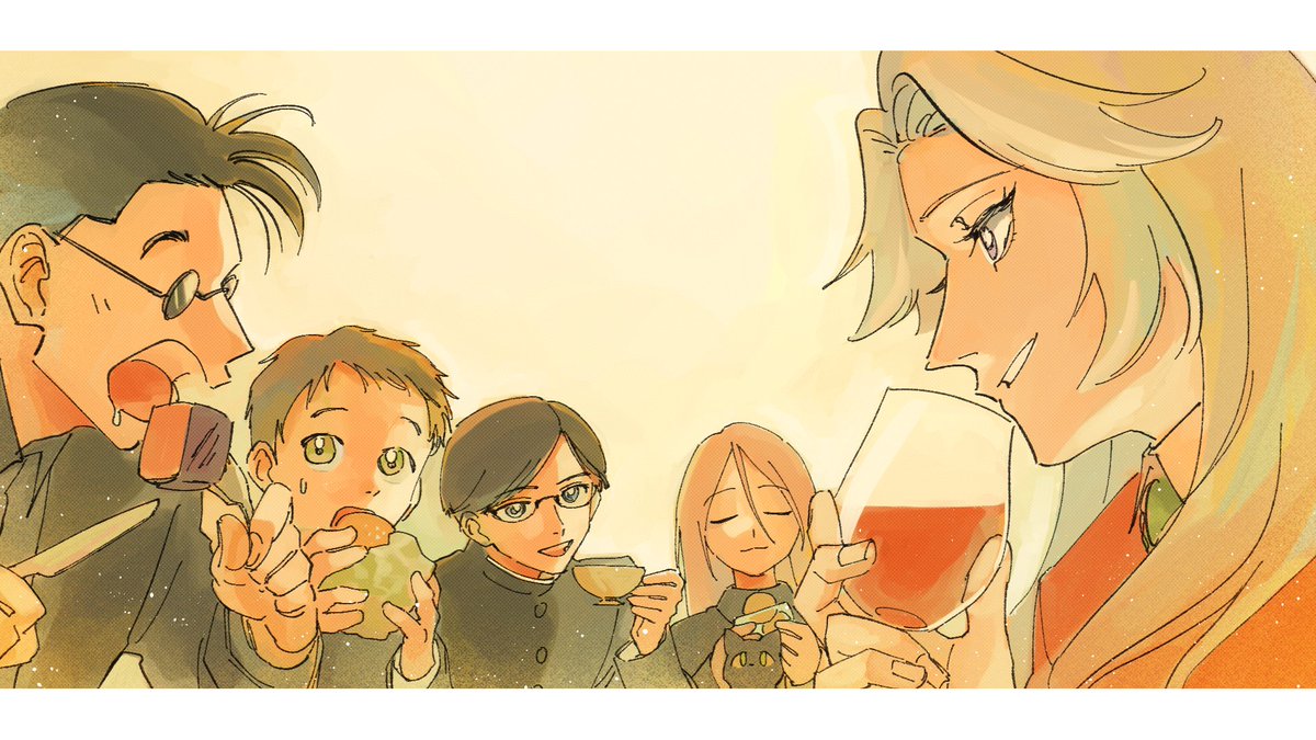 kagi_hayamine's tweet photo. 開催ありがとうございました！貴重な資料を山ほど見ることができたり、何よりはやみね作品が好きなたくさんの人が集まっているというのが嬉しかったです。トークショーも密度たっぷりの企画で最高に楽しかったです！こちらは投稿したFAでした🍷赤い夢に乾杯！

#赤い夢学園祭2025 
#はやみねかおる展 https://t.co/flkwdKXFmj