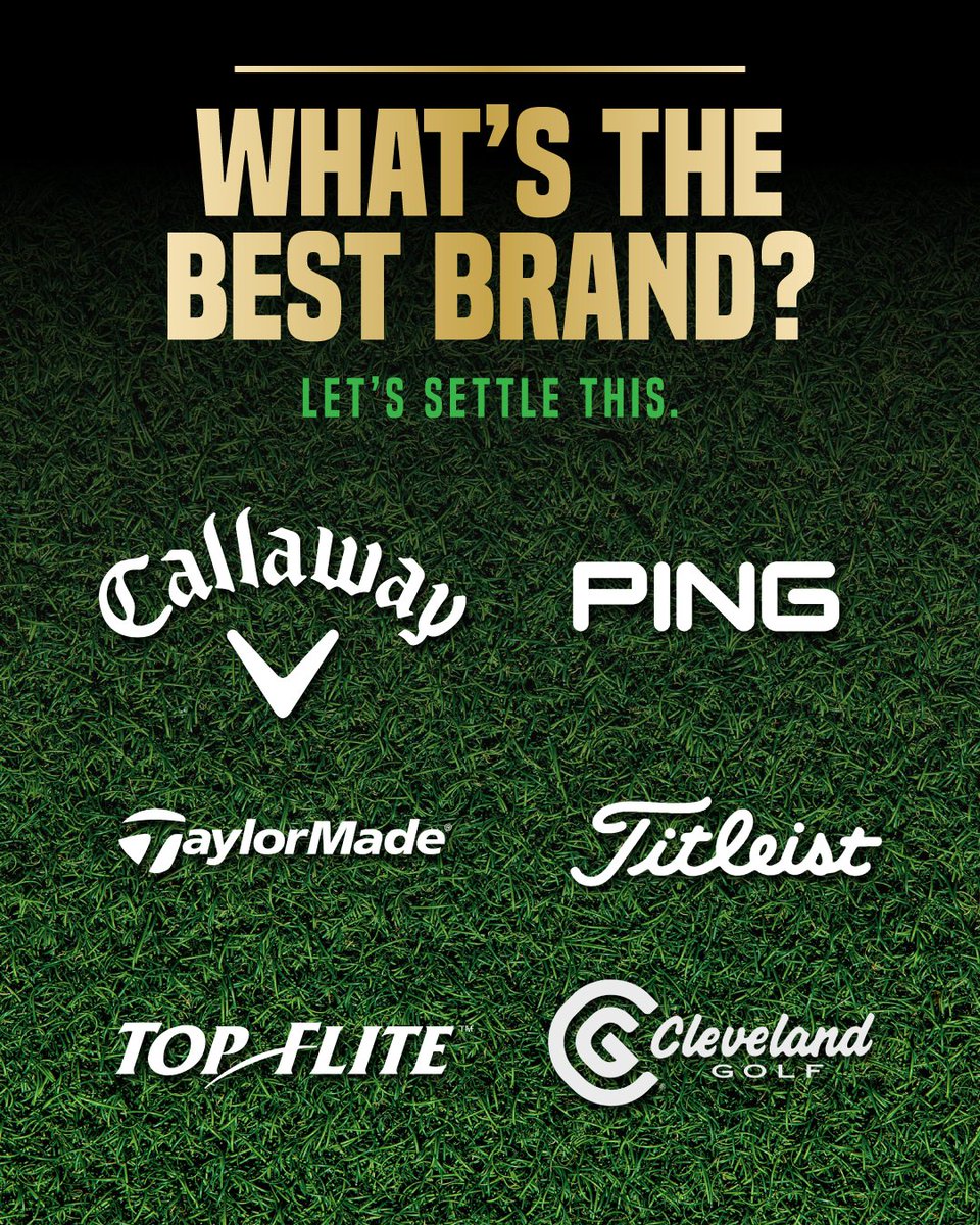 ZTroyGolf's tweet photo. Every golfer’s got a favorite. What's yours? 
#Golf #PGA #GolfTips #GolfBrands #ZigfieldTroy https://t.co/asWw9x0JyJ
