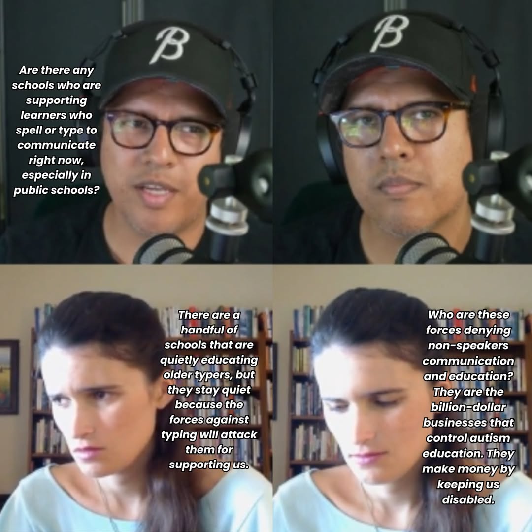 Tim from Think Inclusive talks with Elizabeth Bonker about empowering nonspeakers through communication and education. Elizabeth shares her journey, advocacy, and the urgent need to support all learners—especially those who type to communicate.

youtube.com/watch?v=xp8cqm…