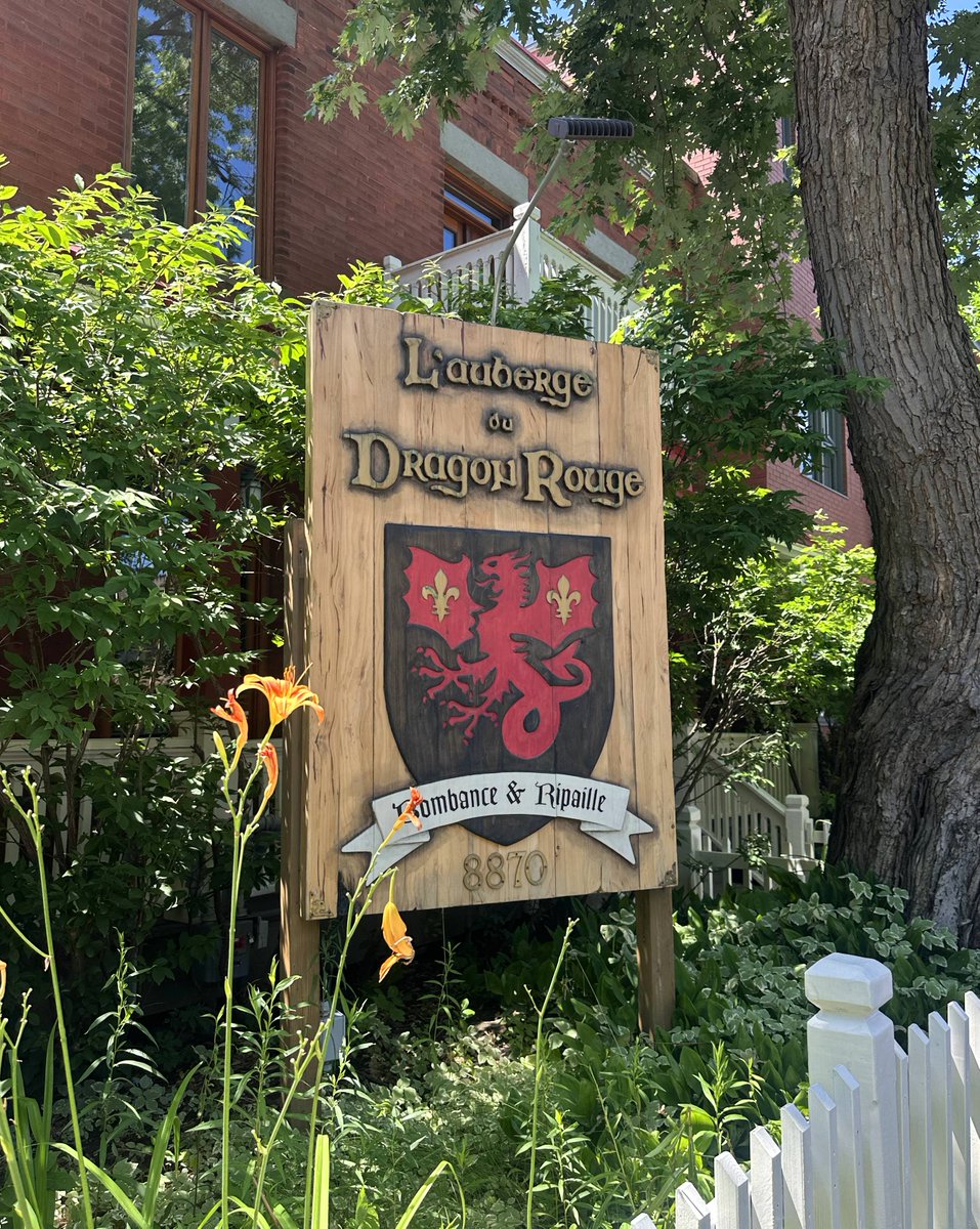 norsfell's tweet photo. Last week, our team voyaged to the great lands of the iconic L'Auberge du Dragon Rouge for our annual summer party! 🐉 

If you’re looking for a medieval experience, look no further. We were serenaded, fed, and enjoyed the terrace in the sun ☀️ https://t.co/dVqErmOKsG