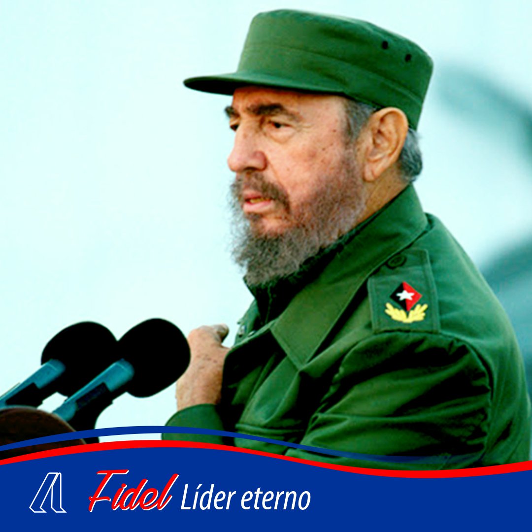 “La lucha por la paz significa luchar por salvar a la humanidad de una  destrucción apocalíptica, significa luchar por salvar a cientos de  millones de vidas de hombres, de mujeres, de jóvenes, de ancianos y de  niños”.
#100AñosConFidel 
#FidelPorSiempre 
#CubaEsCultura