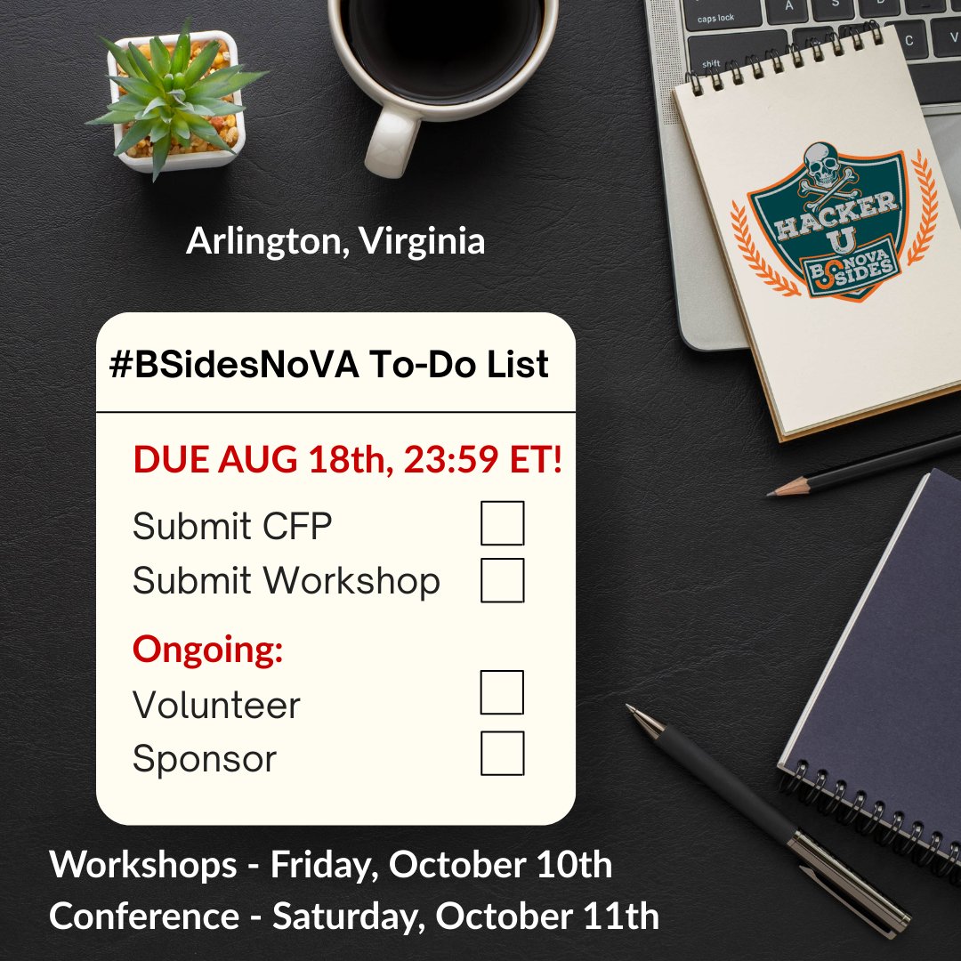 Security BSides Northern Virginia tweet media