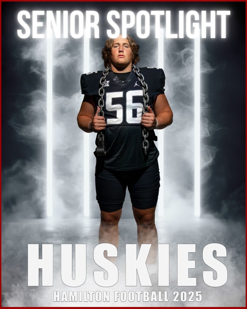 🎉 Senior Spotlight: Logan "Moose" Ray 🎉

📍 Favorite Hamilton Football Memory: Transferring to Hamilton!
🍔 Favorite Food: Pasta
🎵 Favorite Song: Skrilla (Kodak Black)
🎧 Pre-Game Ritual: Listen to music
🔥 Game He’s Most Looking Forward To: Chandler