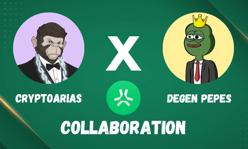 CryptoArias's tweet photo. 🎉Abstract WL Giveaway🎉
@CryptoArias🤝@DegenPepes_abs
5x WL l Free Mint
1⃣Follow @CryptoArias & @DegenPepes_abs
2⃣Like & RT
3⃣Tag 3 Friends
4⃣Drop your EVM wallet
24Hours
#NFT #NFTs #NFTCommunity #Giveaway #Abstractchain #AbstractChainNFTs https://t.co/7YMdo9hyoi