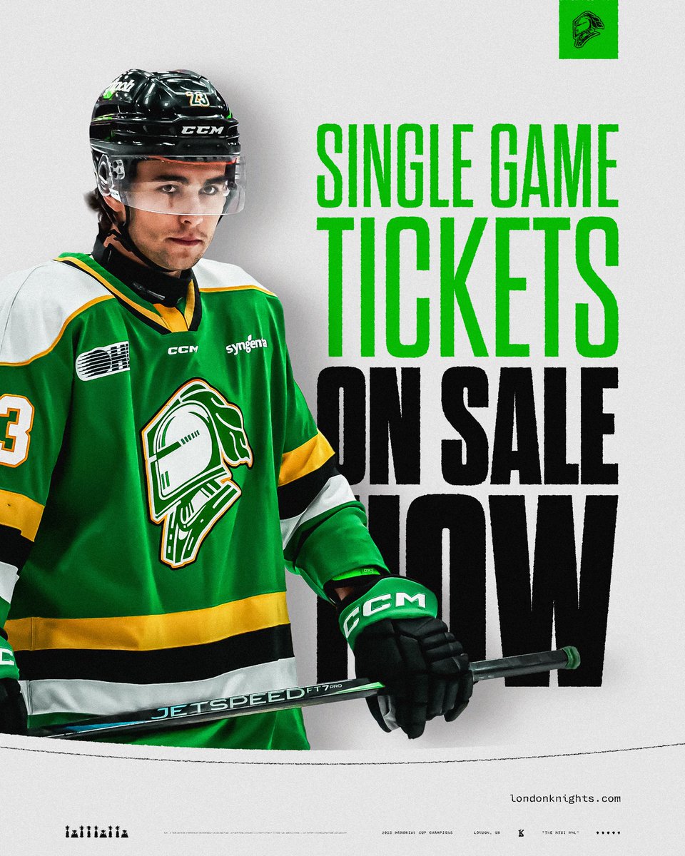 LondonKnights's tweet photo. GET YOUR TICKETS RN!!

🎟️: https://t.co/ZOWppVxpUq https://t.co/dnpfyan84K