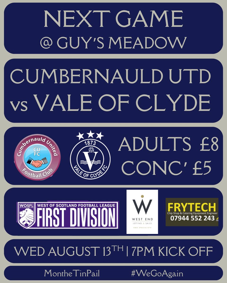 Vale of Clyde FC tweet media