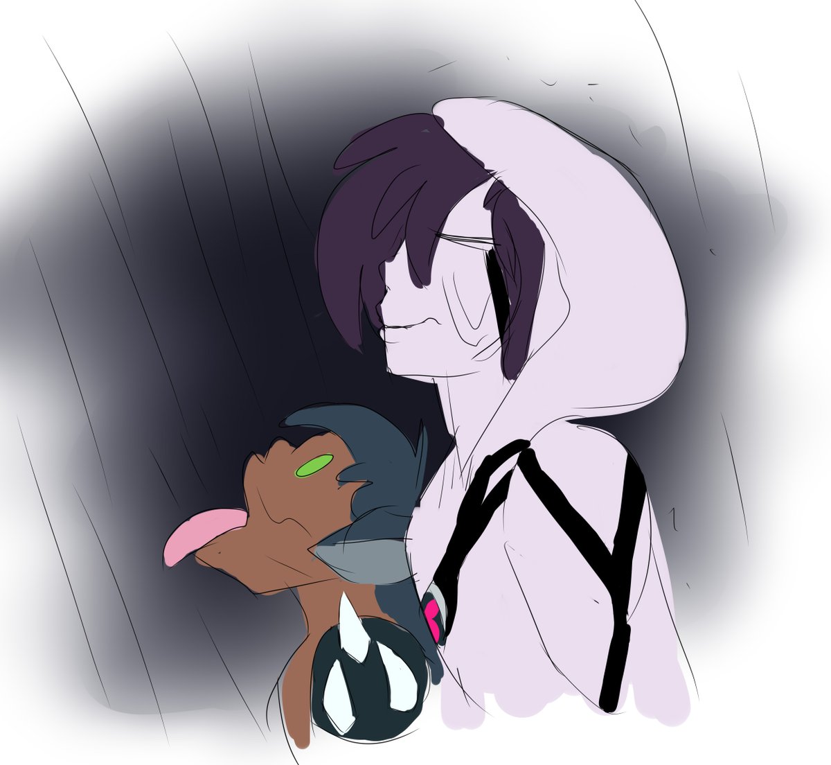 lily_pajaro's tweet photo. El concepto del #Chaquetrix es de @TrixTheAlien 
Sketchs basados en memes que hice por aburrimiento
#Amortrix #Chaquetrixfanart #Ben10 #kineceleran #xlr8 #buzzshock #ghostfreak #Blitzwolfer #funny #meme #humor #ben10fanart #ben10au https://t.co/dxQ5cVRxGV
