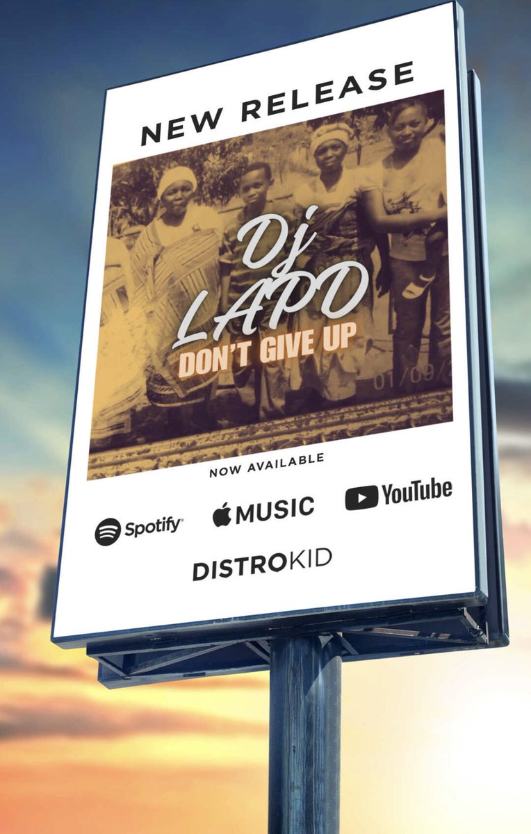deejay_lapd's tweet photo. Check out my new single "Don’t Give Up" distributed by @DistroKid and live on Spotify! https://t.co/GgasPEsm7Z

#NewMusic #DontGiveup inspired by @JohnCena 🇿🇦 https://t.co/D6OkEmTxFh