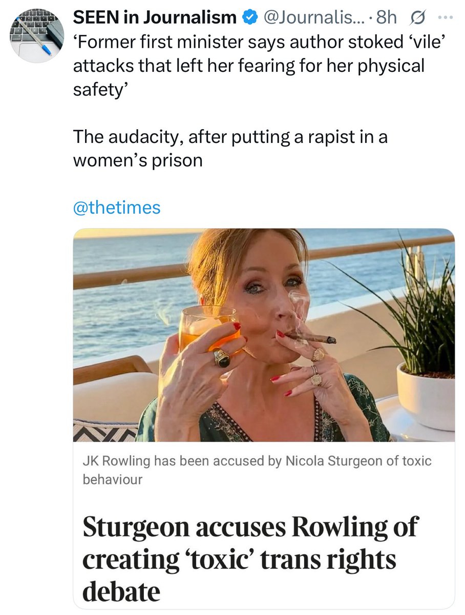 Nicola didn’t put a rapist in a women’s prison though, it was the decision of the SPS, not the FM, under the Gender Recognition Act 2004 which was introduced TEN years before Nicola was even FM. 

The GC lot constantly tells us that we need to listen to facts? Are they fr? 🤦‍♂️🤣