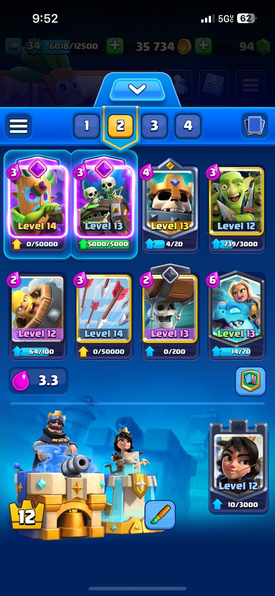 HypedHobby's tweet photo. This deck has carried me so many trophies and it so fun 😎😎 https://t.co/MMvdTzaUoy