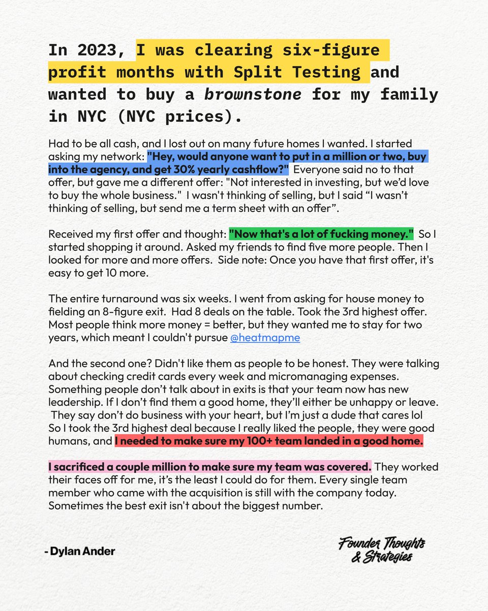 Founder Thoughts & Strategies tweet media