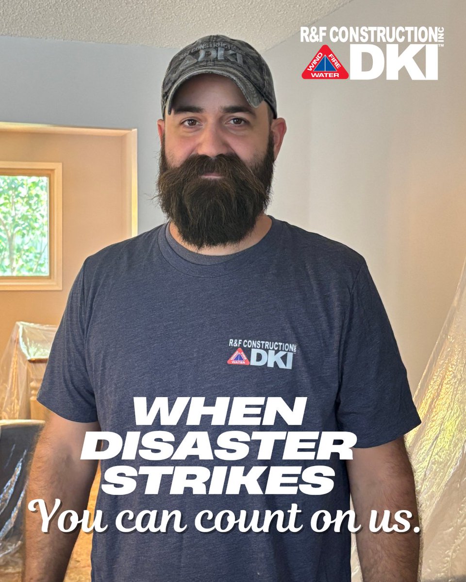 When the unexpected happens, we’re here to help you rebuild every steo of the way💪From isolated damage to full home restoration, R&amp;F Construction DKI is your trusted partner every step of the way.  Call us when you need us most.📞 1-800-228-7739