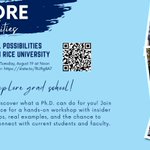 Photo by Rice University Graduate & Postdoctoral Studies (@RiceGradSchool)