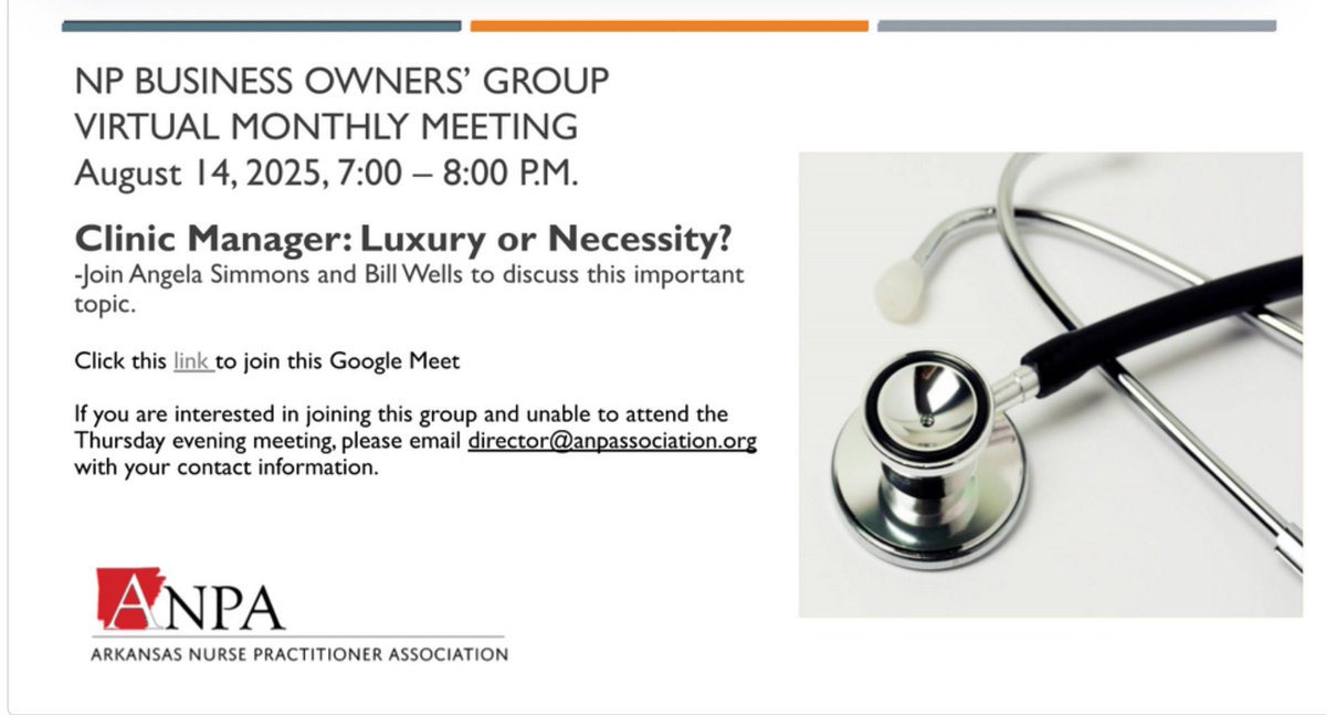 Arkansas Nurse Practitioner Association tweet media