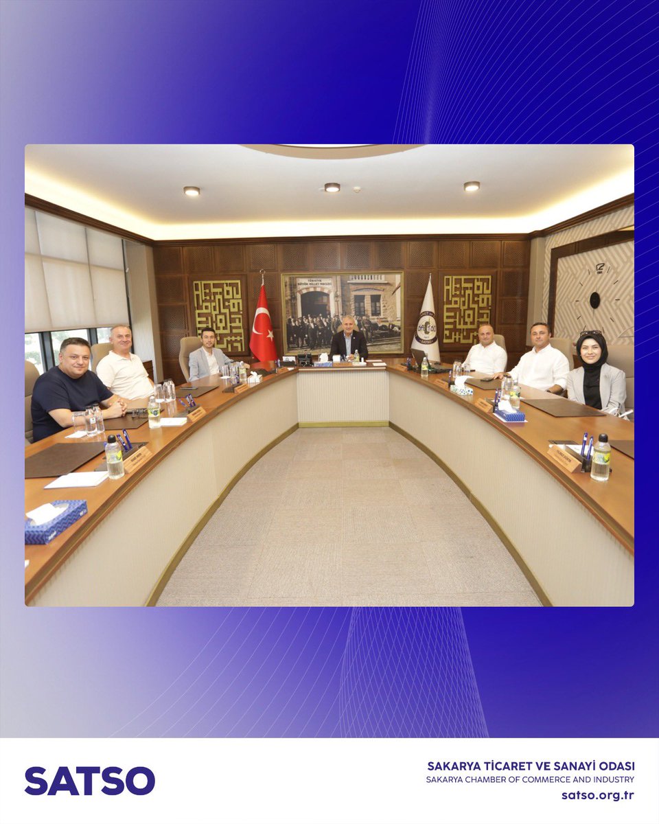 SATSO Yönetim Kurulu Başkanı A. Akgün Altuğ, Sakarya Sigorta Acenteleri Derneği (SASADER) Yönetim Kurulu Başkanı Emrah Kadınoğlu ve yönetim kurulu üyelerini  konuk etti.