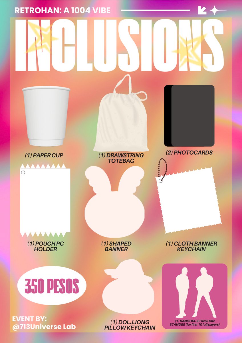 713UniverseLab's tweet image. RetroHan: A 1004 Vibe🪩

A Yoon Jeonghan Cupsleeve Event💕

📍Palpitate Coffee,Tikay Malolos Bul.
📆 October 19, 2025

Forms will be open starting tomorrow, August 13, 2025, 10:04am! See you soon, Bulacan Carats!
#RetroHan1004CSE