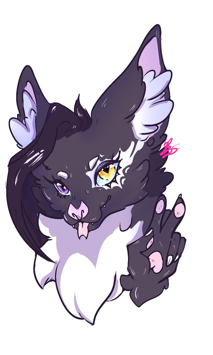 A cute little pfp commission I did!! 

#furry #fursona #furryart #furryartist #furryarts