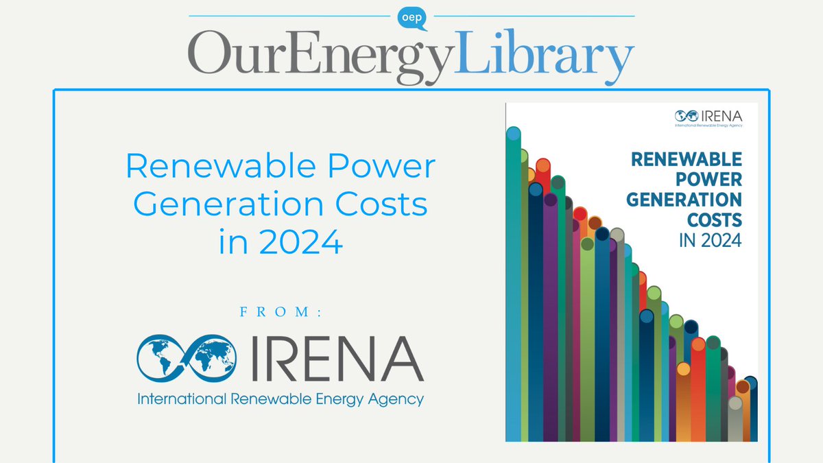 This <a href="/IRENA/">IRENA</a> report explains how technologies such as battery storage, digitalisation, and hybrid systems are becoming increasingly vital for integrating variable renewable energy.

Read: ourenergypolicy.org/resources/rene…