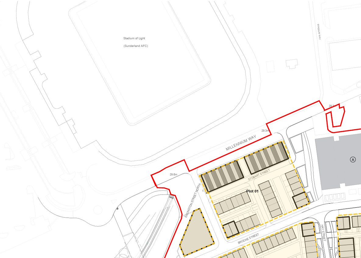 craigsimp's tweet image. This is how close the new sheepfolds estate will be getting to the ground. Lets support the clubs future #SAFC @SunderlandAFC 
online-applications.sunderland.gov.uk/online-applica…
