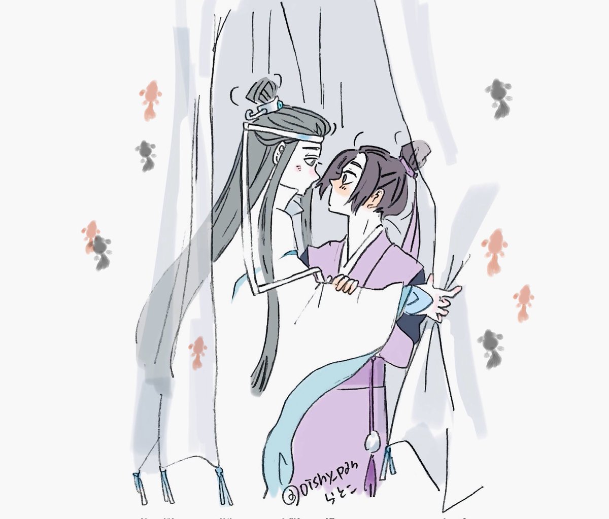 素敵なお祭りをありがとうございます！
曦澄の座学時代のキュンな夏に思いを馳せたい

 #曦澄夏祭り