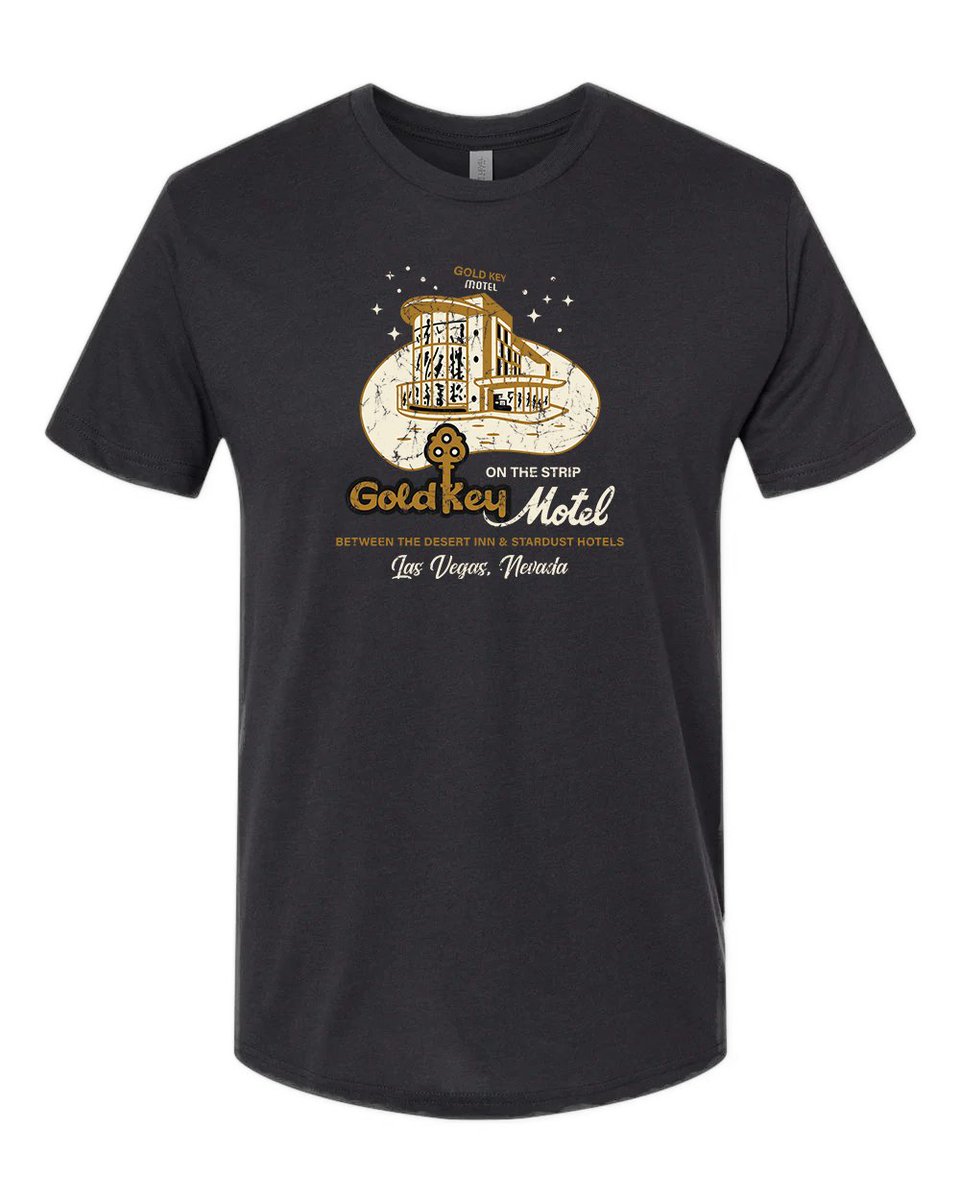 VintageVegas's tweet image. The Gold Key Motel, opened in 1960 on the Strip, was known for affordability and charm, serving travelers before closing in 1990. Get your tee at vintagevegasshirts.com/product/gold-k…

#VintageVegas #RetroTees #SinCity #lasvegaslocals #LasVegas