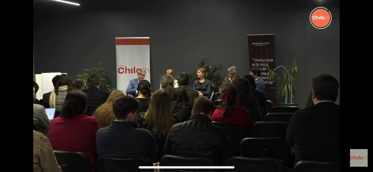 🔴 sigue en vivo nuestro seminario sobre transición energética junto a la fundación Heinrich Böll <a href="/ChileHbs/">HBSChile</a> 🍃🔋 youtube.com/live/BEjF6LxYh…