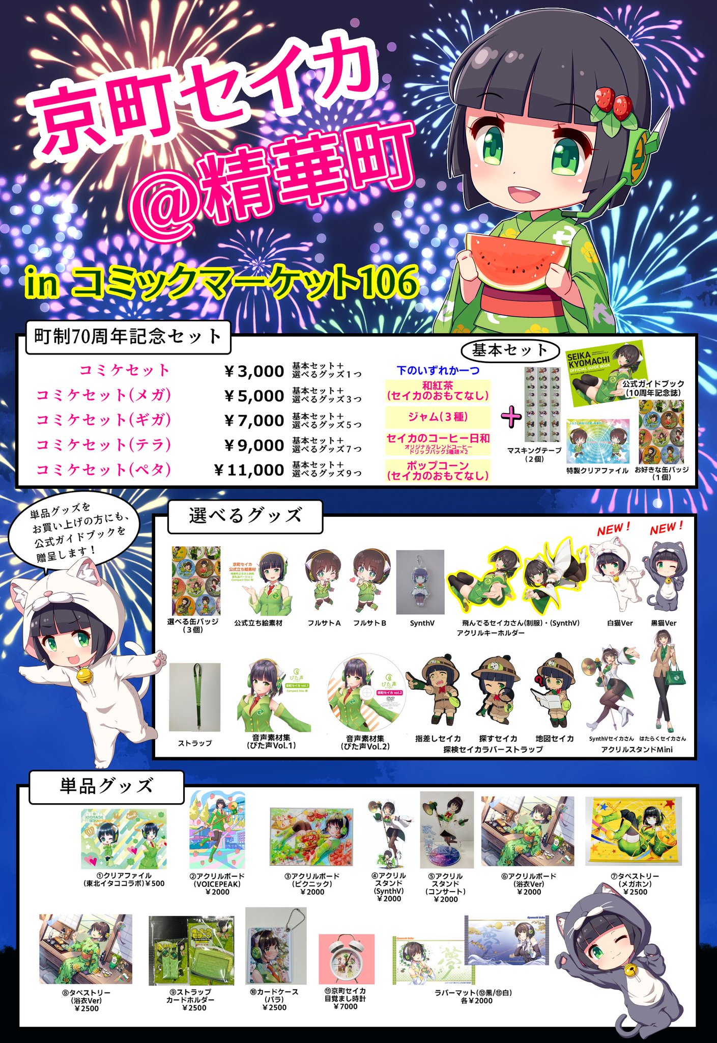 【ご購入者様決定】Saya様 京町セイカ on X: 