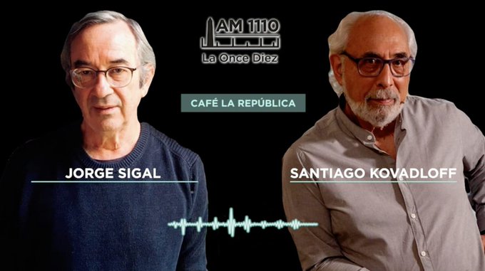 La Once Diez (@laoncediez) on Twitter photo De las revistas del corazón a las redes sociales: cómo lo privado se convirtió en espectáculo. En #CaféLaRepública, Santiago Kovadloff y <a href="/JorgeSigal/">Jorge Luis Sigal</a> conversan sobre “La intimidad pública” (2018), de Beatriz Sarlo.
#HaciendoPie
AUDIO/VIDEO: tinyurl.com/2z93f3ey De las revistas del corazón a las redes sociales: cómo lo privado se convirtió en espectáculo. En #CaféLaRepública, Santiago Kovadloff y <a href="/JorgeSigal/">Jorge Luis Sigal</a> conversan sobre “La intimidad pública” (2018), de Beatriz Sarlo.
#HaciendoPie
AUDIO/VIDEO: tinyurl.com/2z93f3ey