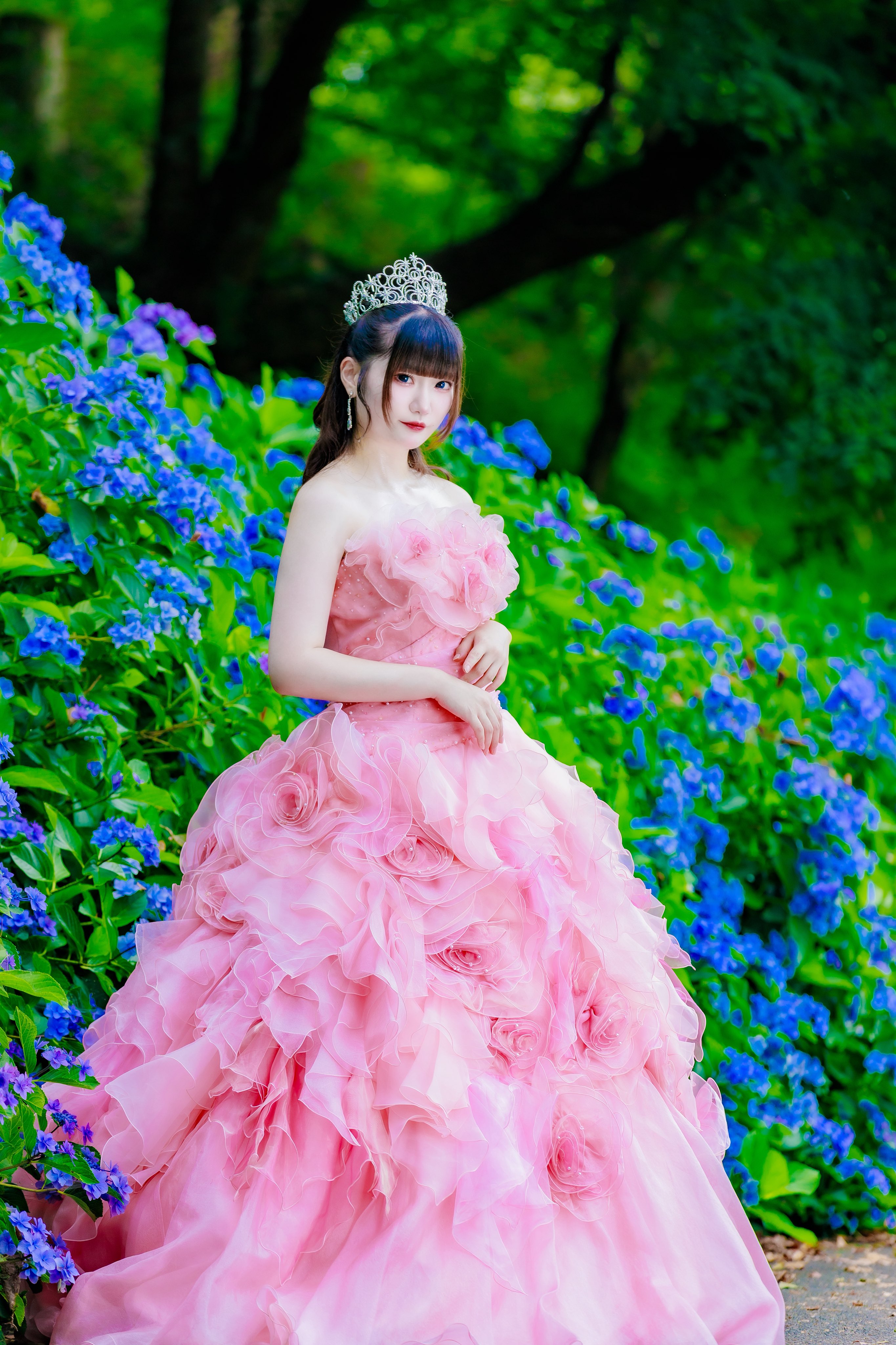 国内発送【Self-Portrait】 ラメ ジャカード ガウン◇ドレス IC-148BEB-580x824-1-aspect-