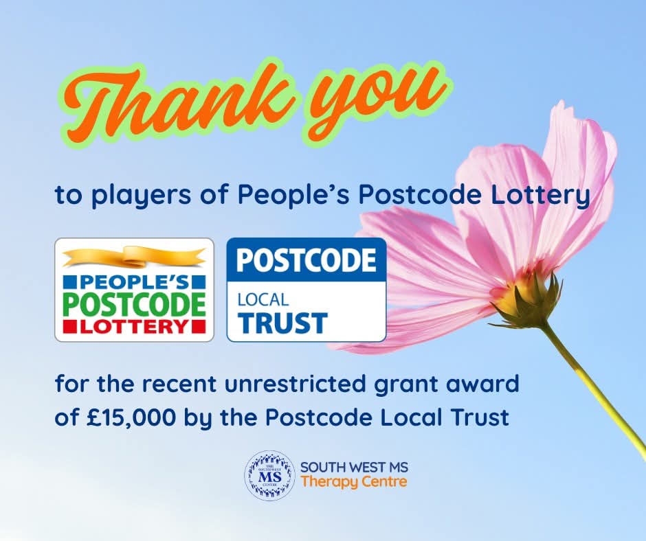 We are just blown away to receive an award of £15k from the <a href="/PostcodeLottery/">Postcode Lottery</a>

It is super to have funding that is "unrestricted" meaning it literally helps keep the lights on!

Thank you to all those who buy a ticket! 

#charity #exeter #devon #oxygentherapy #physiotherapy
