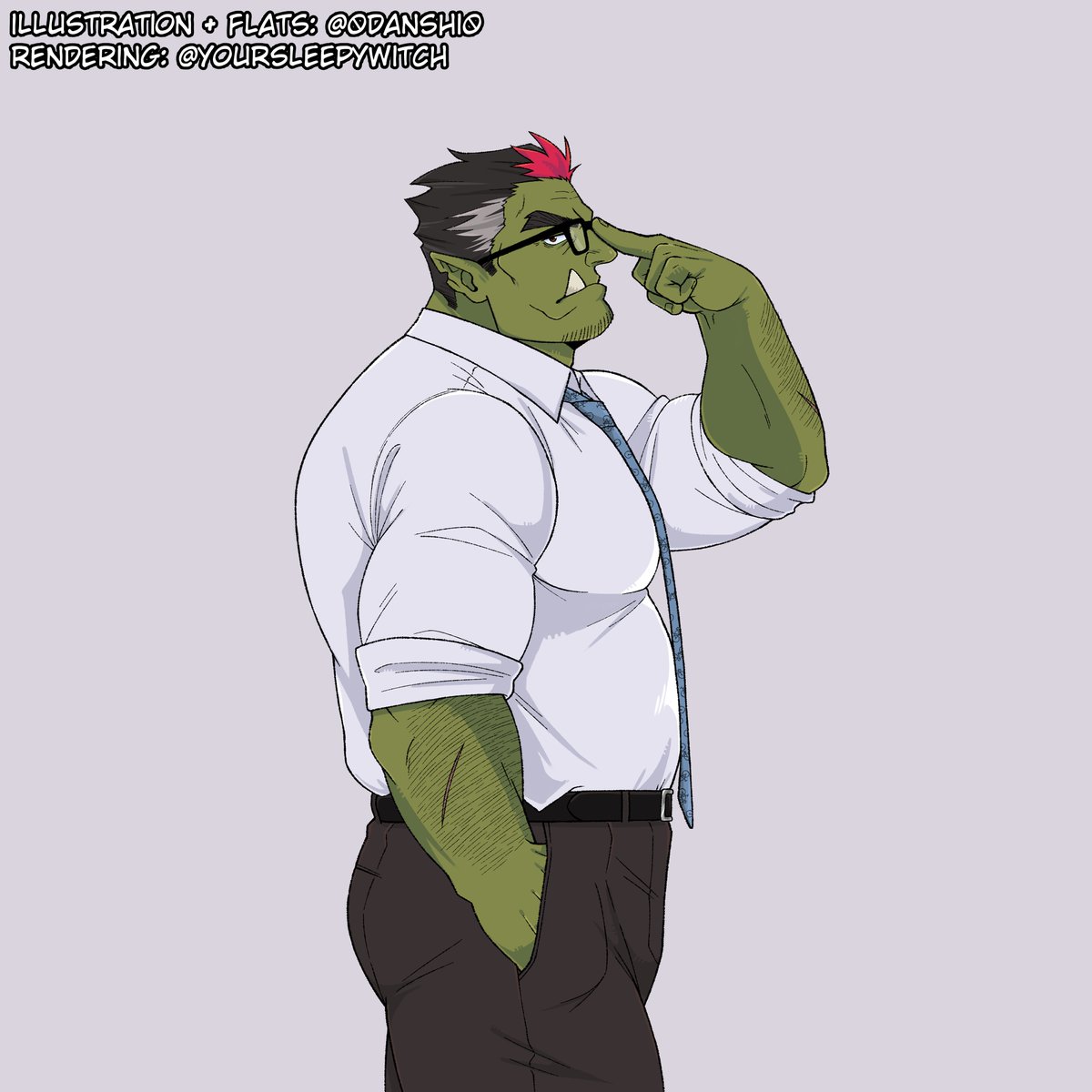 Dreamy reached out to me to make the sprite art of Randon for the Caspurr game! I was so flattered, and although I wasn't able to render it in time, <a href="/yoursleepywitch/">★sleepy 🌠🐑🩷</a> was gracious enough to help me out by doing it for me ;-; <3 
I had a lot of fun! #Birthdaycini2025 #RandonArts