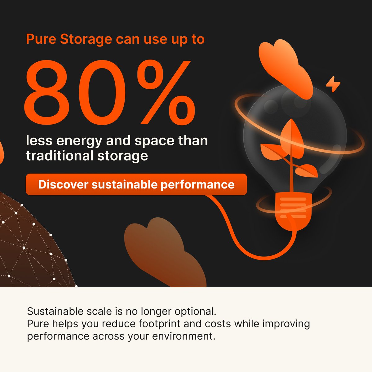 PureStorage's tweet image. AI is forcing a rethink of your entire data infrastructure. Legacy storage won’t cut it. Pure Storage offers a future-ready platform built for speed, scale &amp;amp; sustainability—so you can lead through what’s next.
 
👉 Learn more: purefla.sh/3J3H5Um 
 
#DataPlatform #AI…