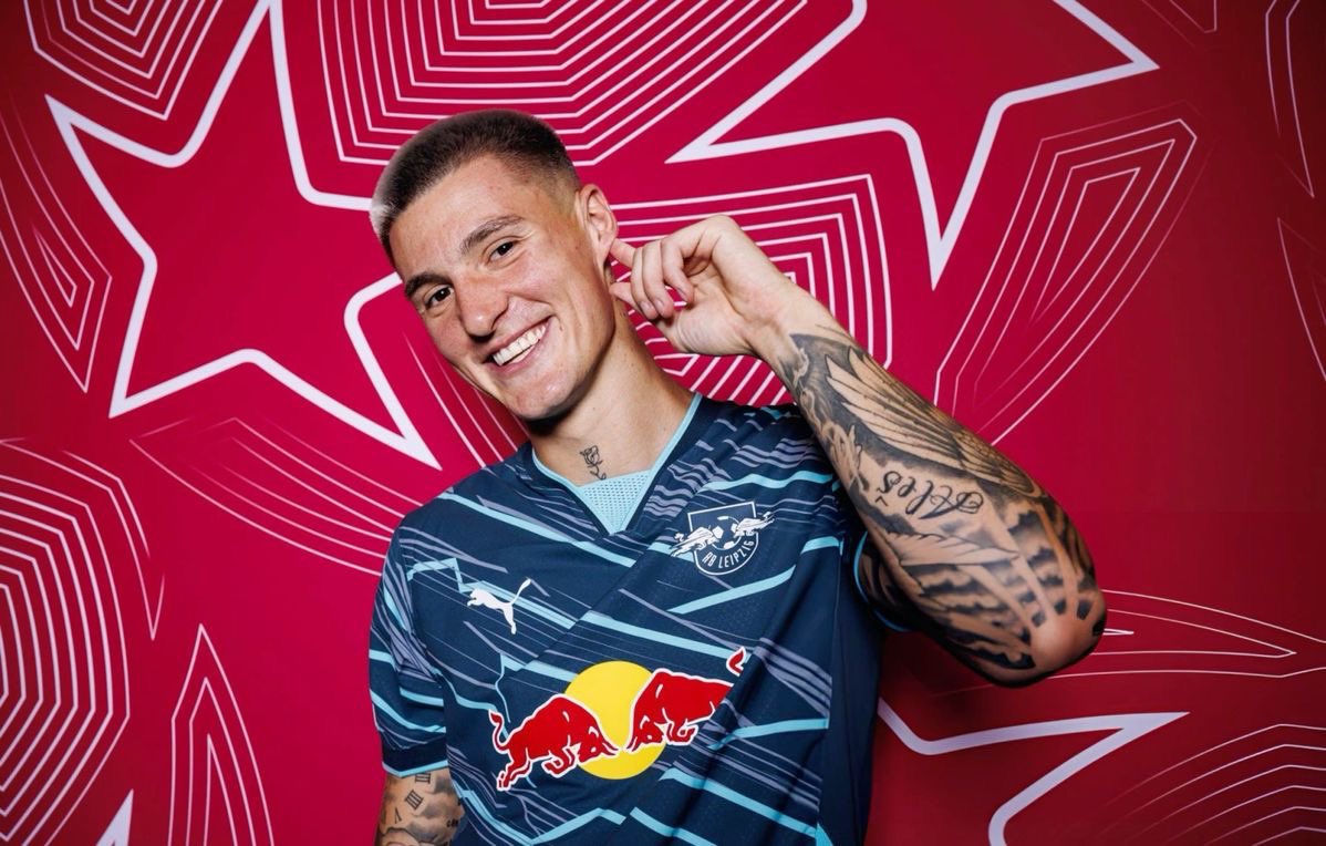 JogoBonitoFB's tweet photo. And that’s my eye test on Benjamin Sesko. I think he’ll be a success at Manchester United, maybe not to the same level as Haaland but he has the minerals to do the job in the Premier League. Watch this space… https://t.co/Z1lexmb8Ip