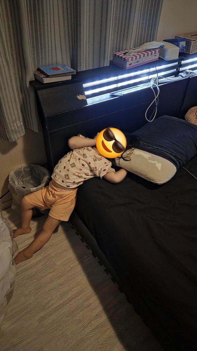 一日暴れ回り立ったまま就寝
#夏休み