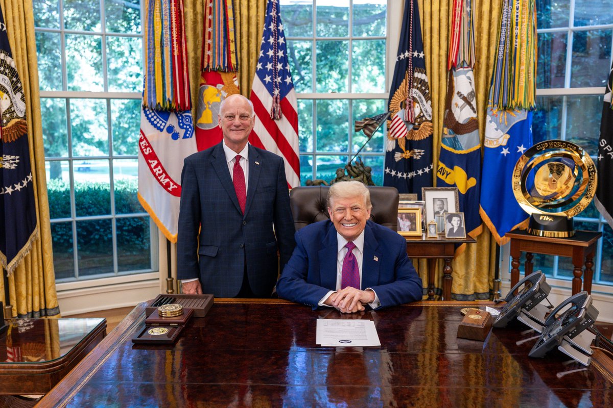 U.S. Treasurer Brandon Beach (@treasurerbeach) on Twitter photo I am honored to serve as the 46th Treasurer of the United States under <a href="/POTUS/">President Donald J. Trump</a>. Thank you to <a href="/SecScottBessent/">Treasury Secretary Scott Bessent</a> and <a href="/TreasuryDepSec/">Deputy Secretary Michael Faulkender</a> for their support as we work to usher in a Golden Age of the American economy. I am honored to serve as the 46th Treasurer of the United States under <a href="/POTUS/">President Donald J. Trump</a>. Thank you to <a href="/SecScottBessent/">Treasury Secretary Scott Bessent</a> and <a href="/TreasuryDepSec/">Deputy Secretary Michael Faulkender</a> for their support as we work to usher in a Golden Age of the American economy.