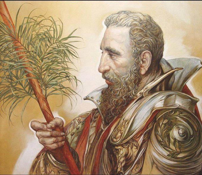 Un 13 de agosto nació Fidel Castro, líder histórico de la Revolución Cubana. Su legado sigue vivo en la lucha por la soberanía y la justicia social de #Cuba y el mundo, como homenaje, el retrato de Cosme Proenza . #FidelVive  #Etecsa_Holguín, #HolguínSí