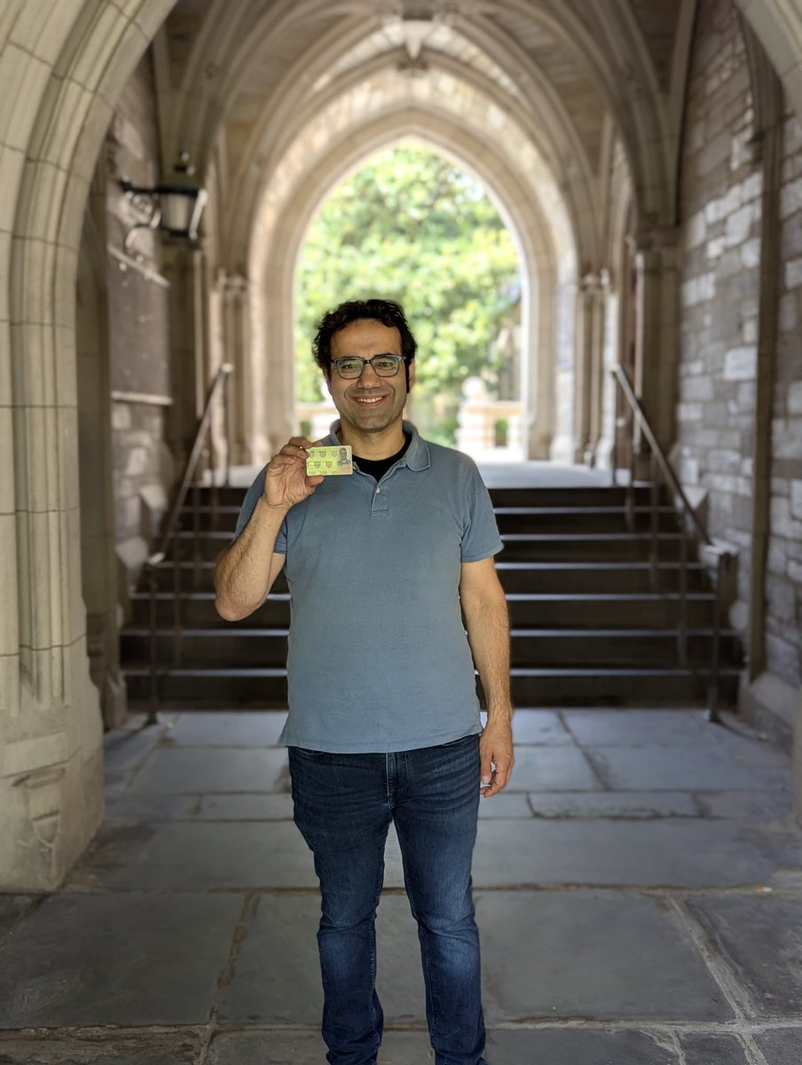 miliba01's tweet photo. 🚀 Starting my 6-month journey as @AndlingerCenter  Visiting Fellow at @Princeton.
Exploring the fundamentals of #perovskite optoelectronics with world-leading colleagues aiming for next-generation #solar cells and beyond☀️

@SalibaLab https://t.co/zvRFgypCy6