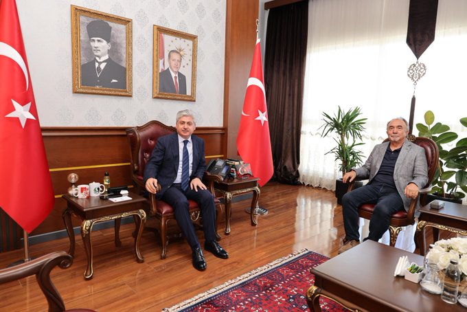 Sakarya Valisi Rahmi Doğan, İlyas Duran’ı Kabul Etti