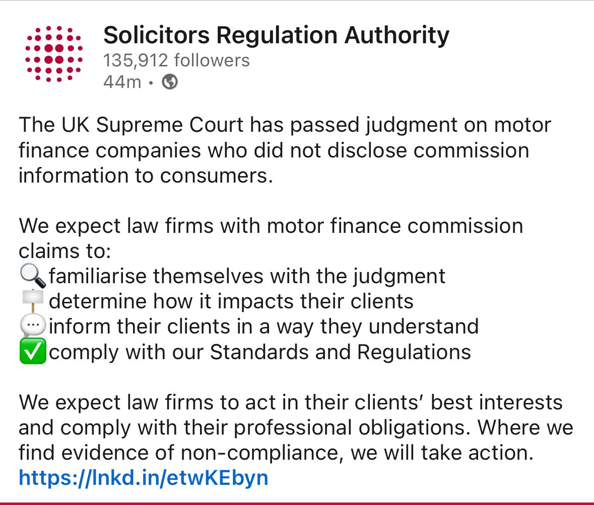 Lorraine Morris (@mlorrm) on Twitter photo Acting in clients’ best interests does not include assisting them to breach civil & criminal laws. Law firms in Ireland are assisting bank clients who have defrauded customers & assisting state bodies who have breached Protected Disclosures legislation. <a href="/LSRAIreland/">Legal Services Regulatory Authority, Ireland</a> Acting in clients’ best interests does not include assisting them to breach civil & criminal laws. Law firms in Ireland are assisting bank clients who have defrauded customers & assisting state bodies who have breached Protected Disclosures legislation. <a href="/LSRAIreland/">Legal Services Regulatory Authority, Ireland</a>