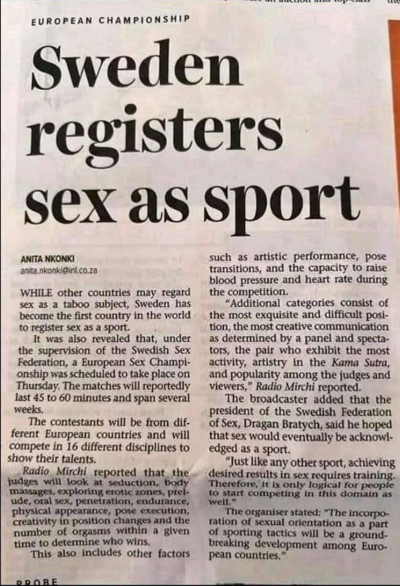 I am sure someone must have registered a Federation for the same in India 🤣