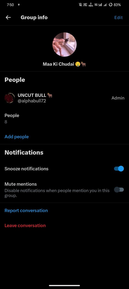alphabull72's tweet photo. Created this gro few days ago comment and dm whoever want to be added this grp is only for incest cuck and sluts 

Repost too you sluts https://t.co/BqTw9pSB6r