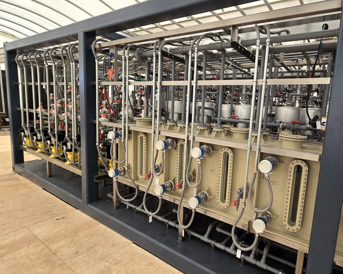 #LithiumNews – E3 Lithium is progressing towards final inspection and commissioning of Phase 1 of the Demonstration Facility.

Key highlights include:
◾ All major equipment for Phase 1 has arrived on site
◾ Crews continue to assemble and incorporate supporting infrastructure,