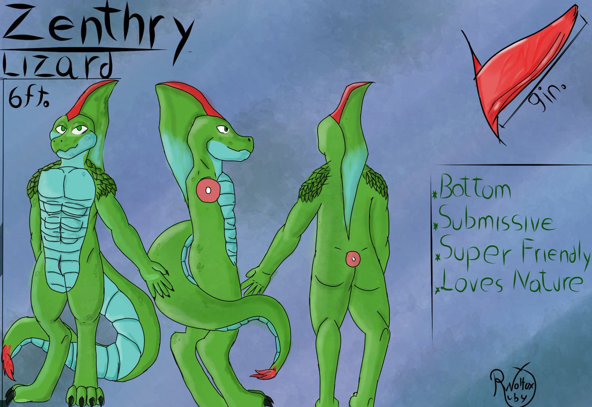 RubyWolfox's tweet image. Finished ref sheet comission fot this amazing,  cute lizard
Comms still open!
#furrycommission