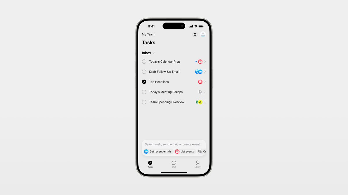 jsngr's tweet image. we think we've built by far the easiest way to use and discover agents with the simplicity of a to-do list and discoverability of the app store

and there's a first-class iOS app too so you can bring any agent including MCPs with you