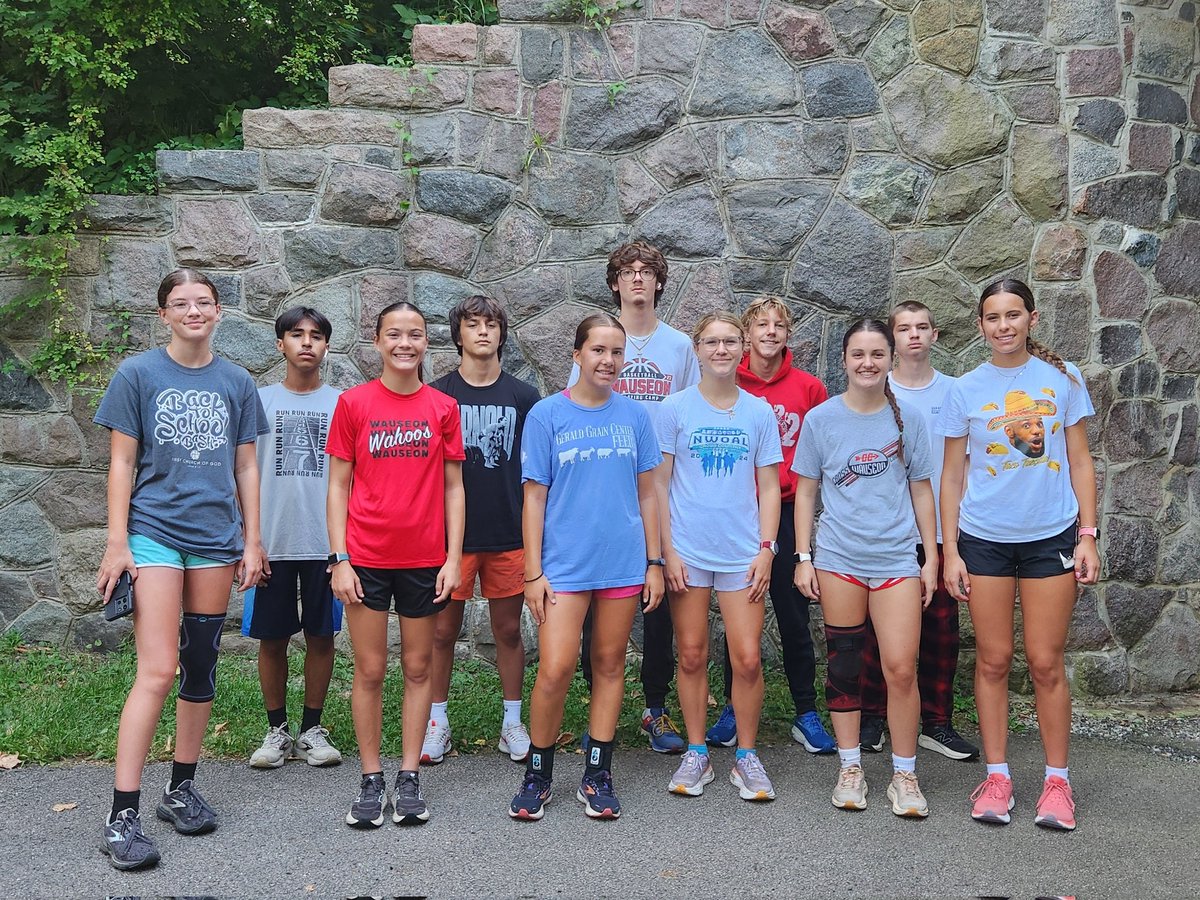 Wauseon XC Camp Week at Pokagon! Looking forward to a great season.