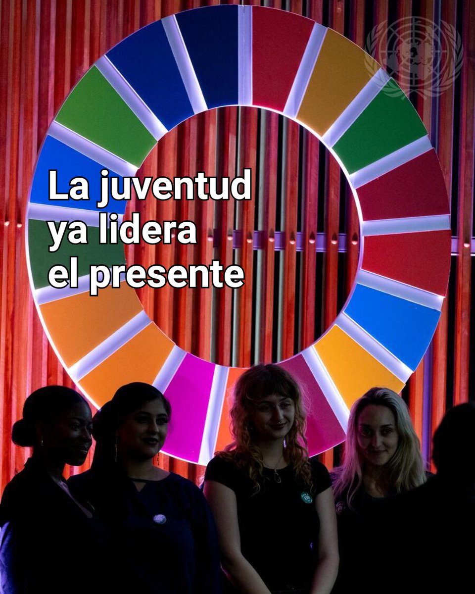 Naciones Unidas (@onu_es) on Twitter photo Hoy hay más personas jóvenes que nunca en la historia.
En este #DíaDeLaJuventud, celebramos su determinación, creatividad y liderazgo para construir un mundo más justo, pacífico y sostenible.
"Su voz, ideas y liderazgo son importantes". — <a href="/antonioguterres/">António Guterres</a>
🔗 Hoy hay más personas jóvenes que nunca en la historia.
En este #DíaDeLaJuventud, celebramos su determinación, creatividad y liderazgo para construir un mundo más justo, pacífico y sostenible.
"Su voz, ideas y liderazgo son importantes". — <a href="/antonioguterres/">António Guterres</a>
🔗
