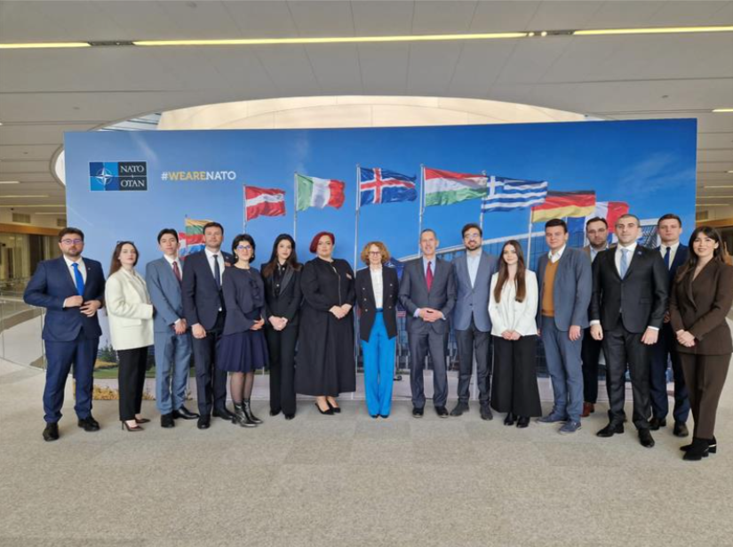 Earlier this year, NATO leaders met amid Balkans crisis. Weeks later, SAIS students &amp; Western Balkans peers returned to NATO HQ to discuss reversing conflict trends. Their youth-led ‘Seeing is Believing’ project, helped shape NATO’s approach to stability. bit.ly/4owkAaL